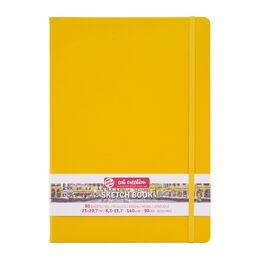 Talens Art Creation Sketchbook Sert Kapak Eskiz Çizim Defteri 140 gr. 21x30 cm. 80 yp. PASTEL SARI - 1