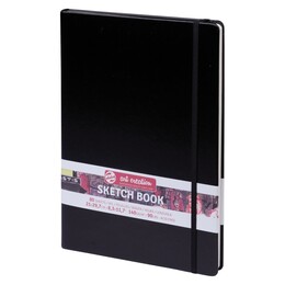 Talens Art Creation Sketchbook Sert Kapak Eskiz Çizim Defteri 140 gr. 21x30 cm. 80 yp. SİYAH - 1