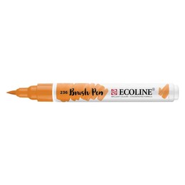 Talens Ecoline Brush Pen Fırça Uçlu Kalem 236 Light Orange - 1