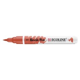 Talens Ecoline Brush Pen Fırça Uçlu Kalem 411 Burnt Sienna
