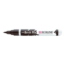 Talens Ecoline Brush Pen Fırça Uçlu Kalem 440 Sepia Deep - 1