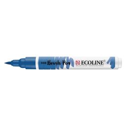 Talens Ecoline Brush Pen Fırça Uçlu Kalem 508 Prussian Blue - 1