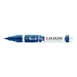 Talens Ecoline Brush Pen Fırça Uçlu Kalem 533 Indigo - 1