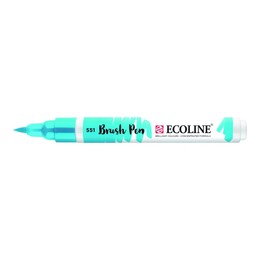 Talens Ecoline Brush Pen Fırça Uçlu Kalem 551 Sky Blue Light - 1
