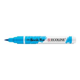 Talens Ecoline Brush Pen Fırça Uçlu Kalem 578 Sky Blue Cyan