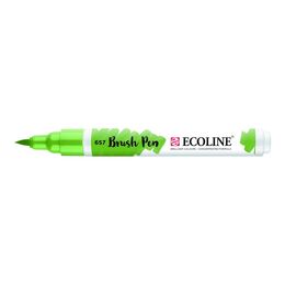 Talens Ecoline Brush Pen Fırça Uçlu Kalem 657 Bronze Green - 1
