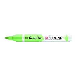 Talens Ecoline Brush Pen Fırça Uçlu Kalem 666 Pastel Green - 1
