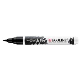 Talens Ecoline Brush Pen Fırça Uçlu Kalem 700 Black - 1