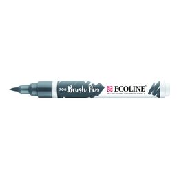 Talens Ecoline Brush Pen Fırça Uçlu Kalem 706 Deep Grey