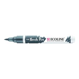Talens Ecoline Brush Pen Fırça Uçlu Kalem 706 Deep Grey - 1