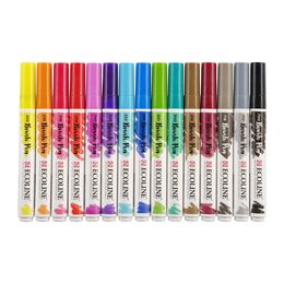 Talens Ecoline Brush Pen Fırça Uçlu Kalem Seti 15 Renk - 2