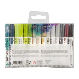 Talens Ecoline Brush Pen Fırça Uçlu Kalem Seti 30 Renk ADDITIONAL COLOURS - Thumbnail