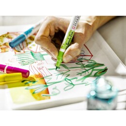 Talens Ecoline Brush Pen Fırça Uçlu Kalem Seti 5 Renk GREEN COLOURS - Thumbnail