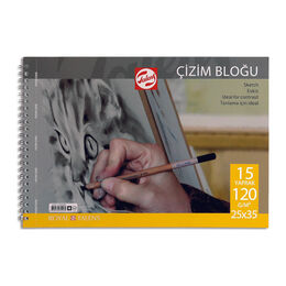 Talens Eskiz Çizim Defteri 120 gr. 25x35 cm. 15 yp.