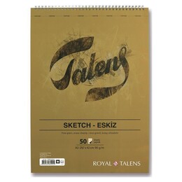 Talens Eskiz Çizim Defteri 90 gr. A3 50 yp. - 1