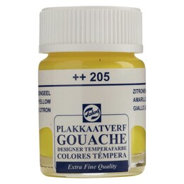 Talens Guaj Boya 205 Lemon Yellow (Primary) - 1