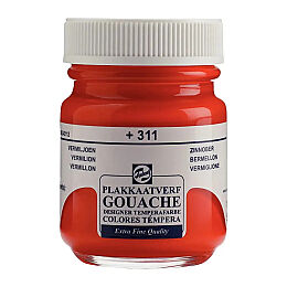 Talens Guaj Boya 50 ml. 311 Vermillion - 1