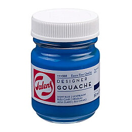 Talens Guaj Boya 50 ml. 501 Light Blue (Cyan) - Talens