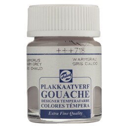 Talens Guaj Boya 718 Warm Grey - 1