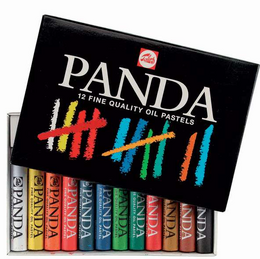 Talens Panda Yağlı Pastel Boya Seti 12 Renk