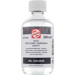 Talens Picture Varnish Matt 003 Mat Resim Verniği 250 ml. - 1