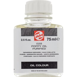 Talens Poppy Oil Purified 028 Saf Haşhaş Yağı 75 ml. - 1