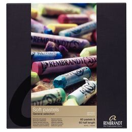 Talens Rembrandt Soft Pastel Boya Seti 120 Renk (60 Tam Boy+60 Yarım Boy) - 1