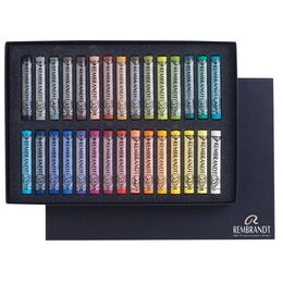 Talens Rembrandt Soft Pastel Boya Seti 30 Renk Tam Boy Genel - 2