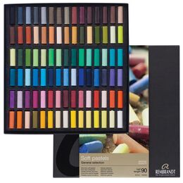 Talens Rembrandt Soft Pastel Boya Seti 90 Renk Yarım Boy - 2