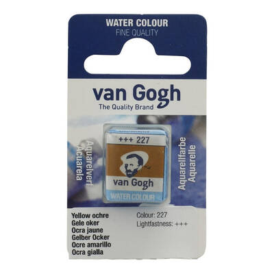 Talens Van Gogh 1/2 Tablet Sulu Boya 227 Yellow Ochre