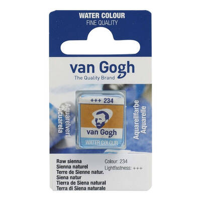 Talens Van Gogh 1/2 Tablet Sulu Boya 234 Raw Sienna