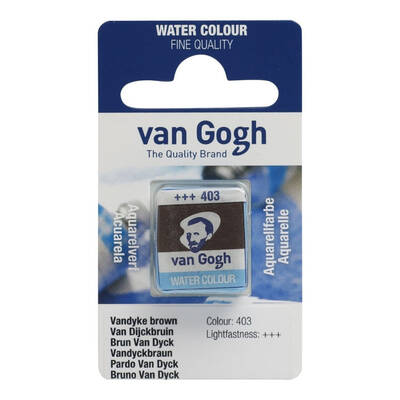 Talens Van Gogh 1/2 Tablet Sulu Boya 403 Vandyke Brown