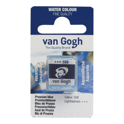 Talens Van Gogh 1/2 Tablet Sulu Boya 508 Prussian Blue