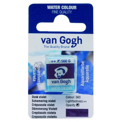 Talens Van Gogh 1/2 Tablet Sulu Boya 560 Dusk Violet