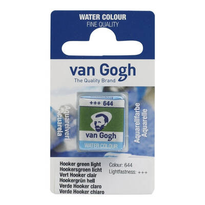 Talens Van Gogh 1/2 Tablet Sulu Boya 644 Hooker Green Light