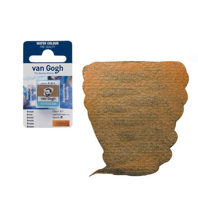 Talens Van Gogh 1/2 Tablet Sulu Boya 811 Bronze