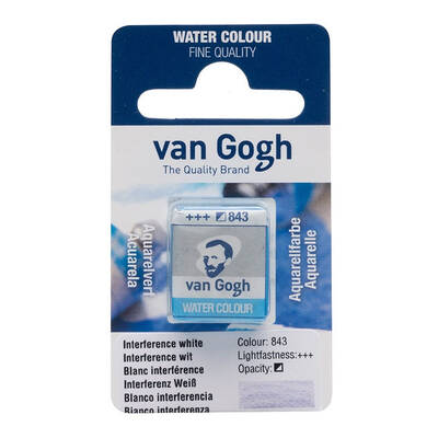 Talens Van Gogh 1/2 Tablet Sulu Boya 843 Interference White