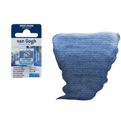 Talens Van Gogh 1/2 Tablet Sulu Boya 846 Interference Blue
