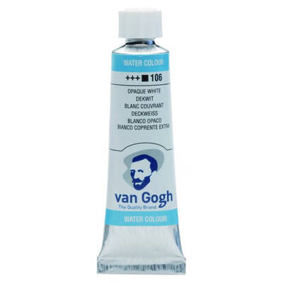 Talens Van Gogh 10 ml. Tüp Sulu Boya 106 Opaque White