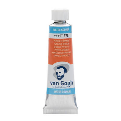 Talens Van Gogh 10 ml. Tüp Sulu Boya 278 Pyrrole Orange - 1