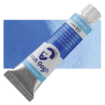 Talens Van Gogh 10 ml. Tüp Sulu Boya 512 Cobalt Blue (Ultramarine)