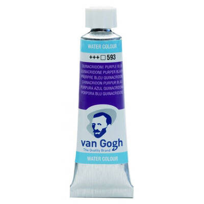 Talens Van Gogh 10 ml. Tüp Sulu Boya 593 Quinacridone Purple Blue