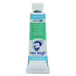Talens Van Gogh 10 ml. Tüp Sulu Boya 661 Turquoise Green - 1