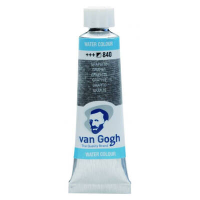 Talens Van Gogh 10 ml. Tüp Sulu Boya 840 Graphite - 1