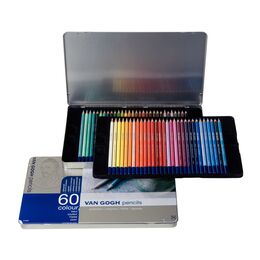 Talens Van Gogh Kuru Boya Kalemi Seti 60 Renk Metal Kutu - 1