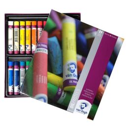 Talens Van Gogh Oil Pastels Yağlı Pastel Boya Seti 24 Renk - 1