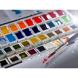 Talens Van Gogh Tablet Sulu Boya Seti 12 Renk Metallic & Interference Renkler - 4