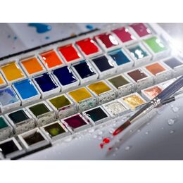 Talens Van Gogh Tablet Sulu Boya Seti 12 Renk Metallic & Interference Renkler - 4