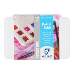Talens Van Gogh Tablet Sulu Boya Seti 12 Renk Pinks & Violets