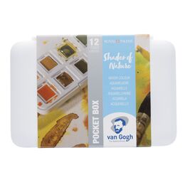 Talens Van Gogh Tablet Sulu Boya Seti 12 Renk Shades Of Nature - 1